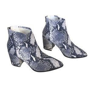 Steve Madden Jillian Snakeskin Bootie